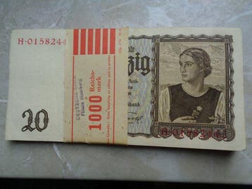 Duitsland. - 50 x 20 Reichsmark 1939 - Pick 185 (Zonder