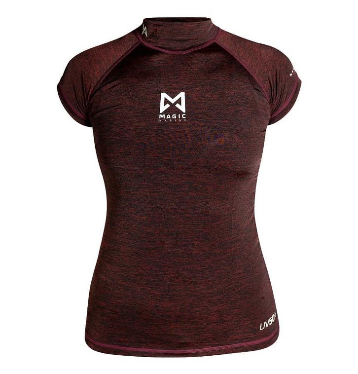 Magic Marine Cube Rashvest Dames Korte Mouw, Watersport en Boten, Watersportkleding, Nieuw, Ophalen of Verzenden