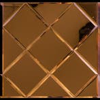 Zelfklevende Mozaïek Tegel - Afimera Copper Glass - Koper -, Ophalen of Verzenden, Nieuw