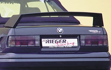 Rieger achterspoiler breedbouw II | 3er E30 - Coupé, Cabrio,, Auto-onderdelen, Verzenden, Nieuw, BMW