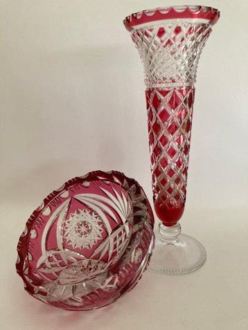 Kom - Kristal, Antiek en Kunst, Antiek | Glas en Kristal