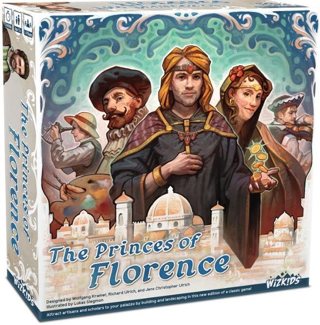The Princes of Florence - Board Game | Wizkids Games -, Hobby en Vrije tijd, Gezelschapsspellen | Bordspellen, Nieuw, Verzenden