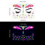 Gezicht Sticker Glow in the Dark FA-007, Ophalen of Verzenden, Nieuw