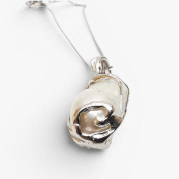 Parel - Argento 925 - Ketting met hanger - verlorenwasgieten