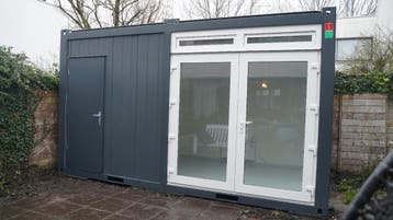 Te koop! Vakantiehuisje op locatie, geisoleerd en modern, Overige materialen, 200 tot 400 cm, 250 tot 500 cm, Nieuw