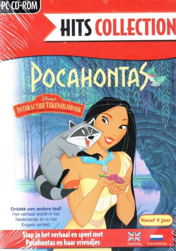 PC Disneys: Interactief tekenfilmboek Pocahontas (Geseald), Verzenden, Nieuw
