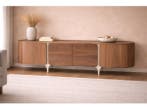 Veiling - Tv dressoir Walnoot - 200cm - Notenhout bruin - cr, Nieuw