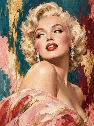 Shayer - Marilyn Monroe – The Art of Being Iconic - XL -, Nieuw