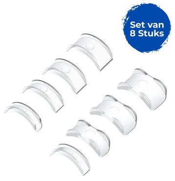 Fako Bijoux - Ringverkleiner Set Halfrond - TPU - Ring, Verzenden, Nieuw