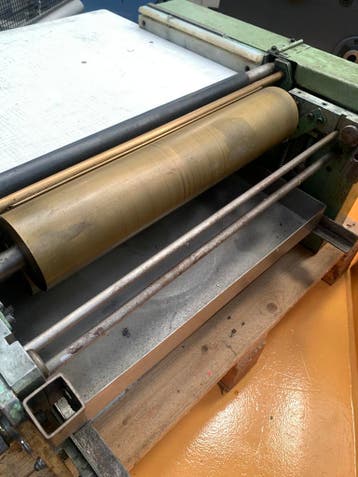 Karl Tränklein ZW 400 aanlijmmachine / lijmwals 400 mm, Diversen, Papierwaren, Ophalen, Nieuw