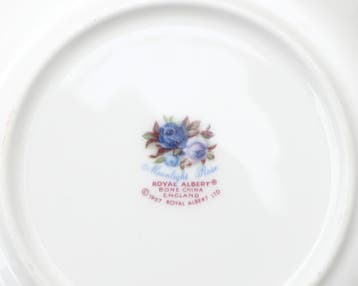 Serviesgedeelte met bestekgedeelte, Royal Albert (90), Gebruikt