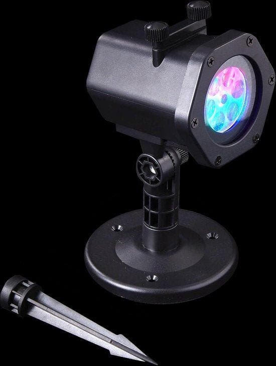 Luca Lighting - Lamp x-mas figurine multicolour laser IP44 -, Huis en Inrichting, Woonaccessoires | Overige, Nieuw, Verzenden