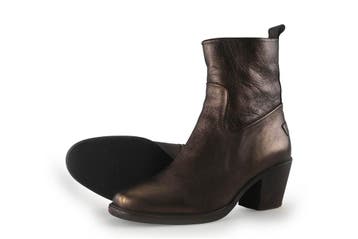 Shabbies Amsterdam Enkellaarzen in maat 40 Brons, Kleding | Dames, Schoenen, Overige kleuren, Shabbies Amsterdam, Verzenden, Lage of Enkellaarzen