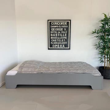 Rockwood® Montessori Vloerbed Solo Grijs 1 bed, Kinderen en Baby's, Kinderkamer | Bedden, Ophalen of Verzenden, Nieuw
