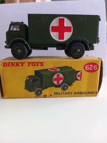 Dinky Toys 1:43 - Model vrachtwagen - Military Ambulance 626, Nieuw