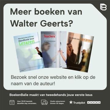 Handboek voor leraren 9789046904176 Walter Geerts, Boeken, Verzenden, Zo goed als nieuw, Walter Geerts