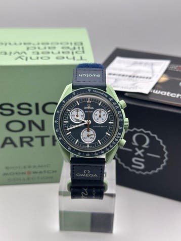 Omega x Swatch - MoonSwatch - Mission on Earth - Zonder, Nieuw