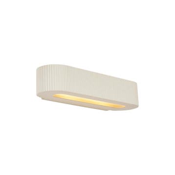 Scandinavische wandlamp beige ufo 2-lichts - Plaster, Verzenden, Nieuw