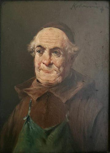 Lajos Kolozsváry (1871-1937), Attributed to - Portret van, Antiek en Kunst, Kunst | Schilderijen | Klassiek