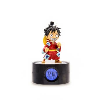 One Piece Alarm Clock with Light Ruffy 18 cm, Verzenden, Zo goed als nieuw
