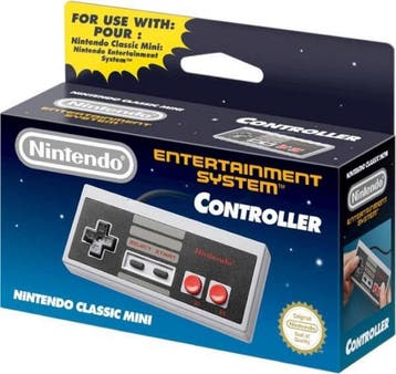 Nintendo Classic NES Mini Controller (In doos), Verzenden, Zo goed als nieuw
