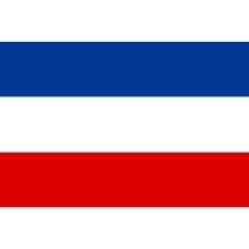 Nienhuis Montessori stoffen vlag Joegoslavië, Verzenden, Nieuw