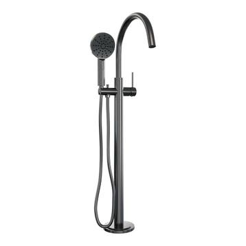 Badkraan Vrijstaand Brauer Gunmetal Edition met Handdouche, Ophalen of Verzenden, Nieuw