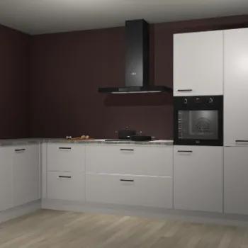 Zijdegrijze keuken Nuuk 68696, Verzenden, Nieuw