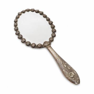 Handspiegel - Zilver, Antiek en Kunst