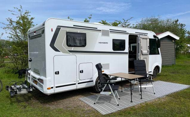 4 pers. Weinsberg camper huren in Haarlem? Vanaf € 170 p.d., Caravans en Kamperen, Verhuur