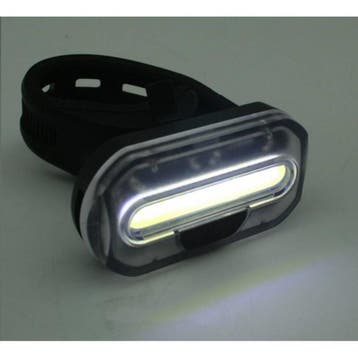Benson Compacte fietslamp - Ultra COB LED - Wit - Silicon..., Ophalen of Verzenden, Nieuw