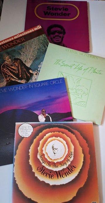Stevie Wonder - Collection of five albums - Diverse titels -, Nieuw in verpakking