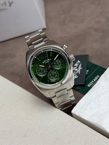 Rotary - Avenger Sport Chronograph Green - Zonder, Nieuw