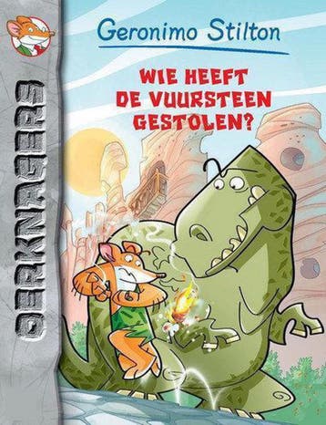 Wie heeft de vuursteen gestolen? / Oerknagers / 1, Verzenden, Zo goed als nieuw, Geronimo Stilton