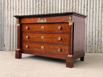 Commode - ladekast, commode. dressoir, buffet - Mahonie, Eik
