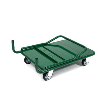 Plateauwagen PP250S 250 kg met duwbeugel, plateau 860x600 mm, Nieuw