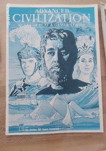 Francis Tresham - Bordspel - Advanced Civilization - Papier