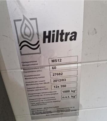 Hiltra megasaver gevaarlijke stoffen container 12 m,, Ophalen of Verzenden, Gebruikt