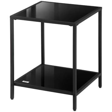 Bijzettafel, Salontafel Met 2 Niveaus, Koffietafel Van Gehar, Huis en Inrichting, Verzenden, Nieuw