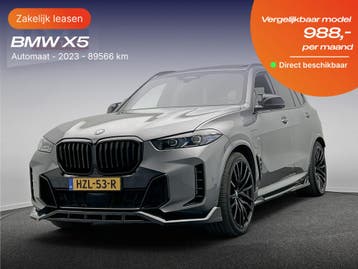 BMW X5 | Zakelijk Leasen vanaf 405,- p/mnd, Nieuw, Financial lease, Lease, X5