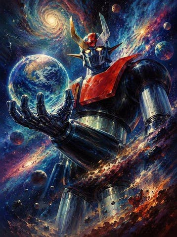Shayer - Mazinger Z – Guardian of the Galaxy - XL - 60x80cm