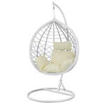 Design Hangstoel Frame | Wit/Beige | A-kwaliteit, Nieuw, Ophalen of Verzenden, Met standaard, Eenpersoons