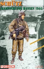 DRAGON 1623 WWII GERMAN SCHUTZ KAMPFGRUPPE HANSEN 1944 1..., Hobby en Vrije tijd, Modelbouw | Figuren en Diorama's, Nieuw