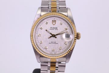 Tudor - Prince Date - Zonder minimumprijs - 74033 | Silver