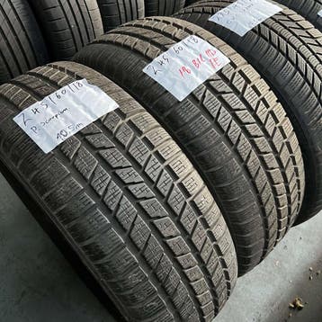 2 x Pirelli Scorpion 245-60-18 Winterbanden 10mm, 18 inch, Band(en), Personenwagen, Gebruikt