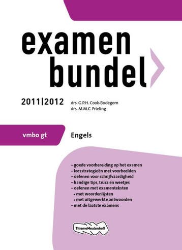 Examenbundel Engels vmbo-GT 2011/2012 9789006076387, Verzenden, Gelezen, G.P.H. Cook-Bodegom