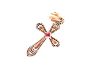 Hanger - 19.2 kt. Geel goud, Sieraden, Tassen en Uiterlijk, Antieke sieraden