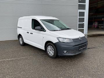 Volkswagen Caddy Cargo 2.0 TDI 100 pk Omvormer/ Sortimo/ Cru, Stof, Gebruikt, Volkswagen, Wit