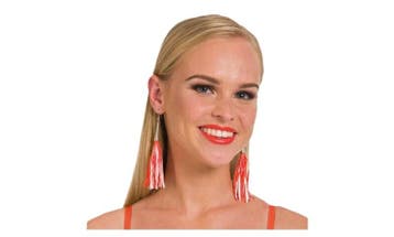 Oorbellen Oranje, Ophalen of Verzenden, Nieuw