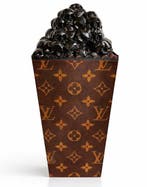 Daluxe Art - 1999 • LV Skull Popcorn